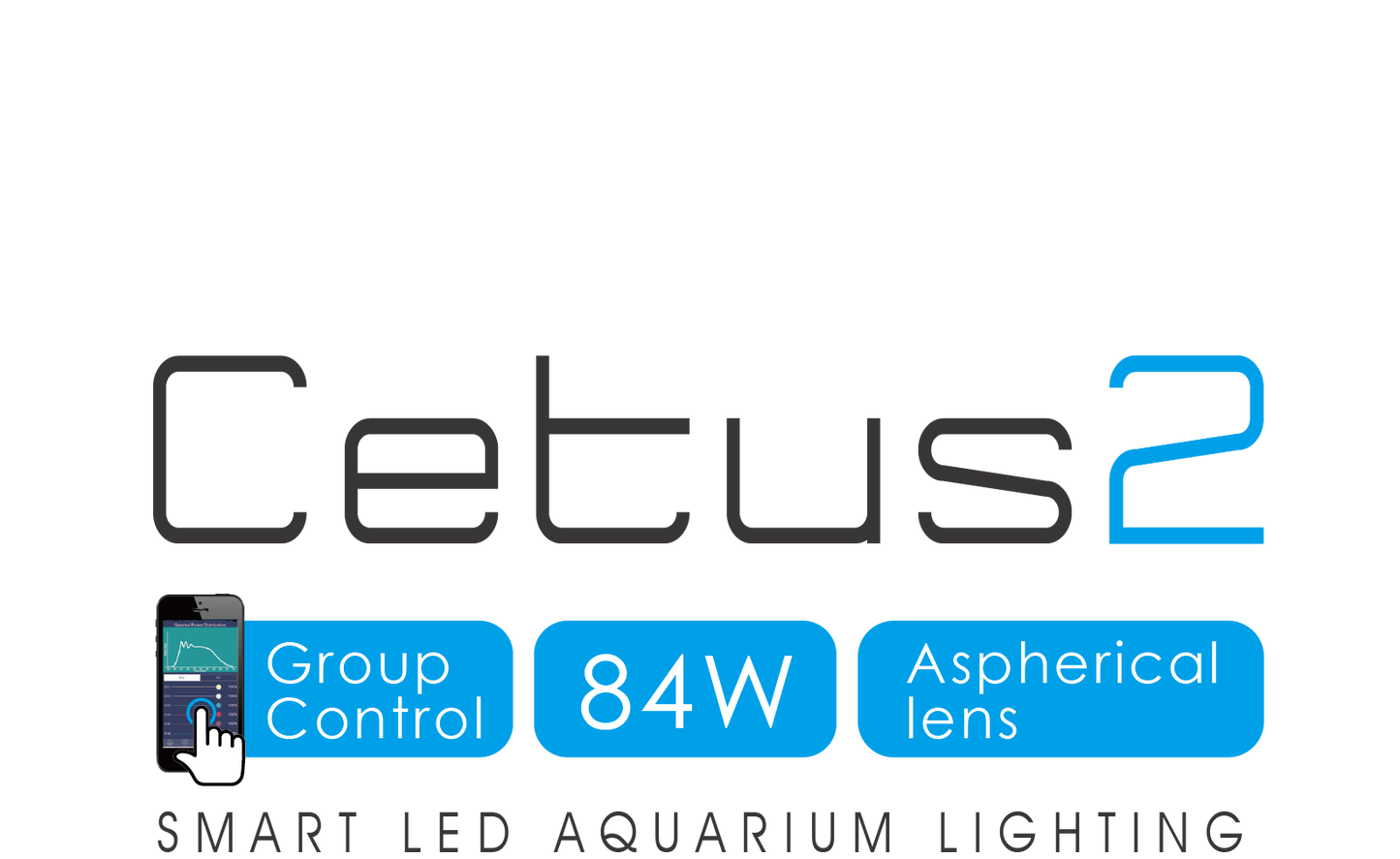 Cetus 2 LED Aquarium Light